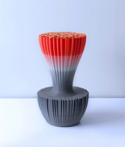 Nagami's first collection features 3D-printed chairs by Zaha Hadid Architects