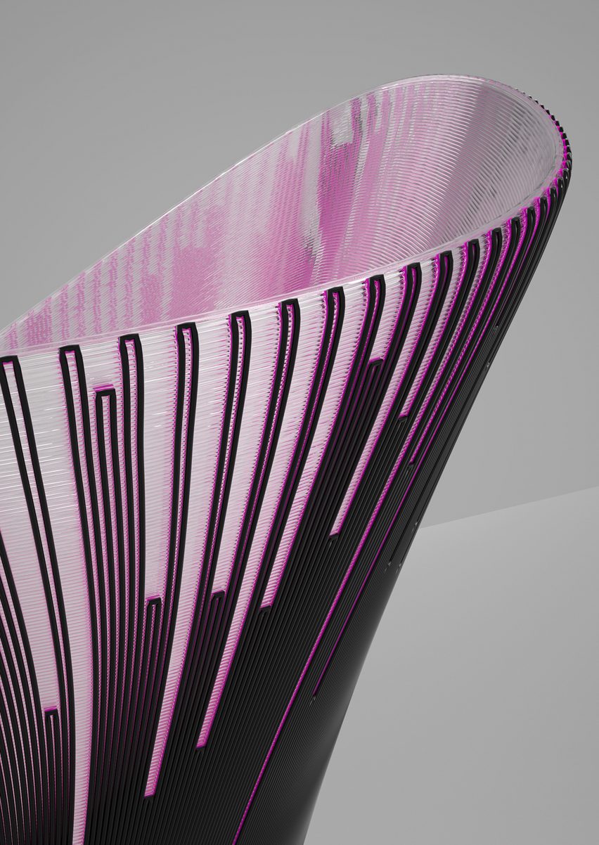 Nagami's first collection features 3D-printed chairs by Zaha Hadid Architects
