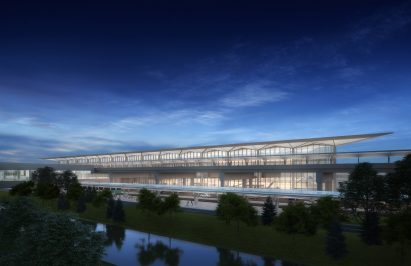 Newark Liberty Terminal One by Grimshaw