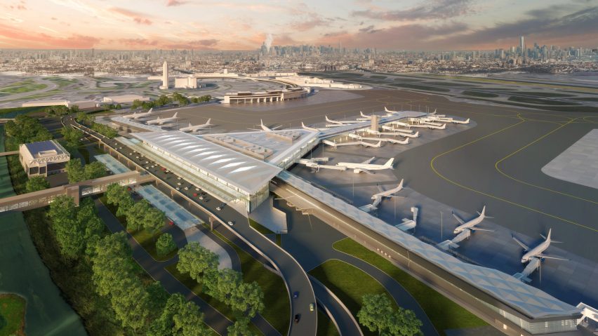 Newark Liberty Terminal One by Grimshaw