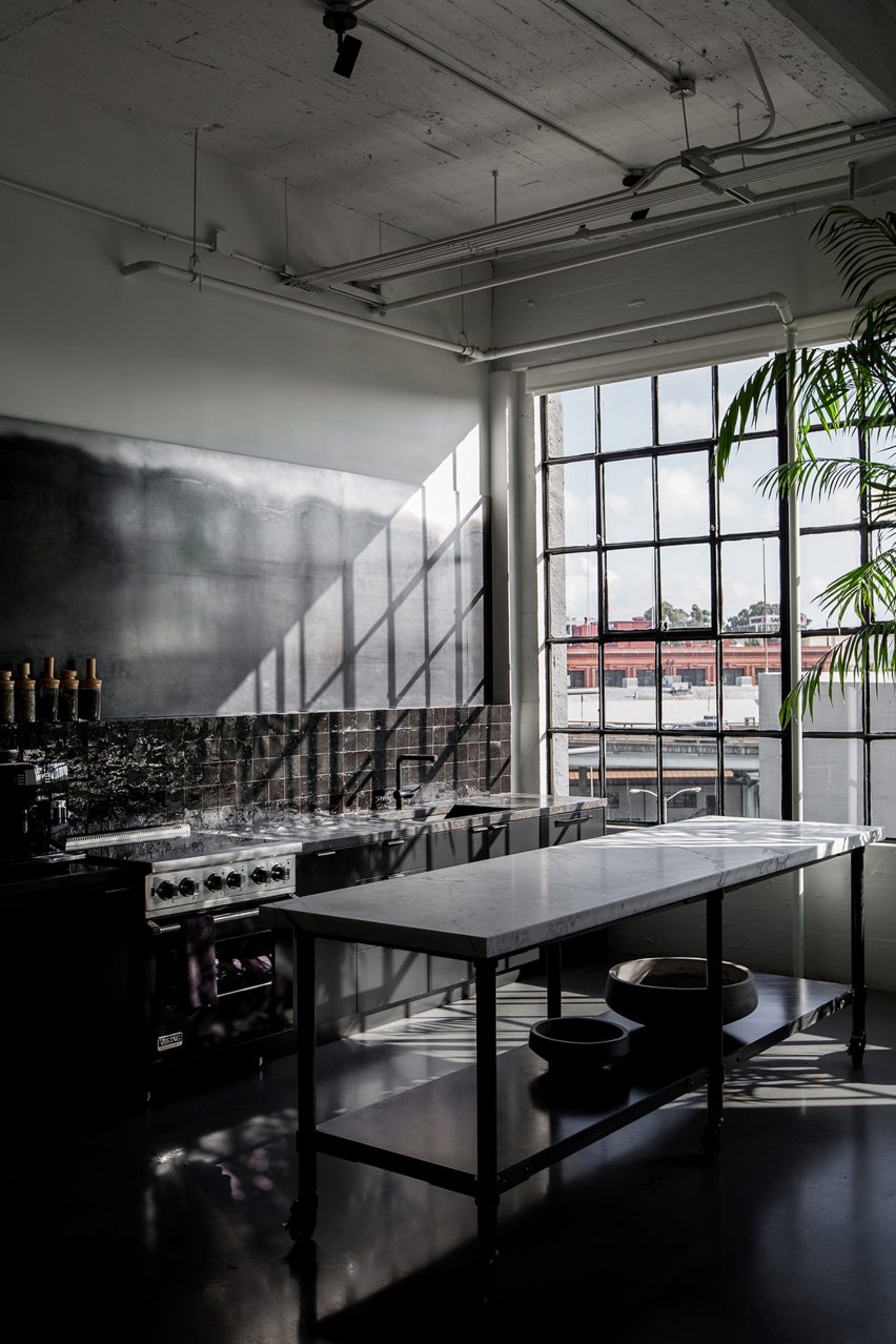 Self-designed office by Nicole Hollis studio