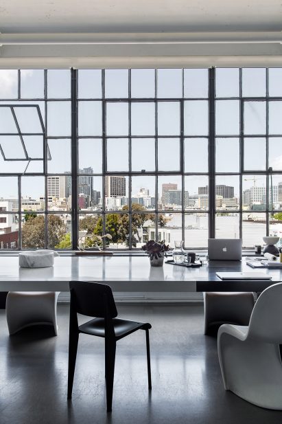 Self-designed office by Nicole Hollis studio