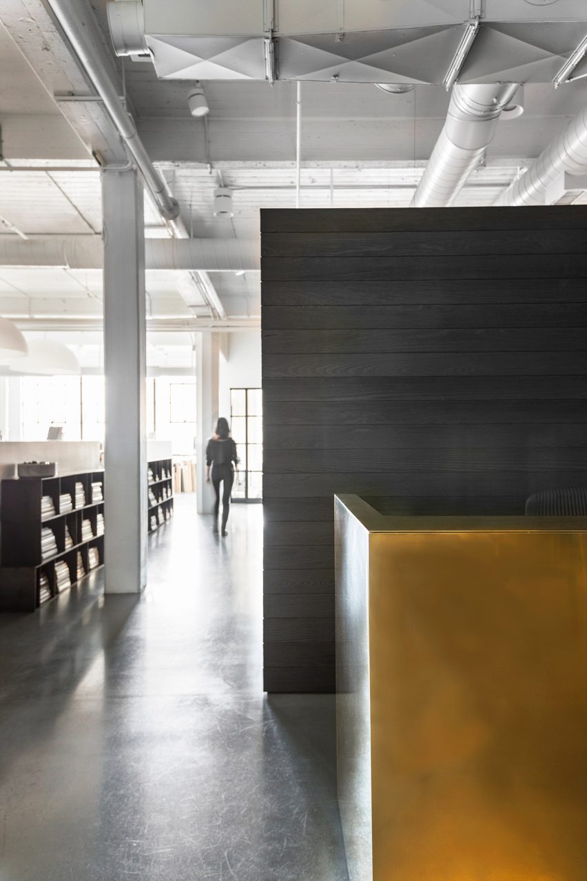 Self-designed office by Nicole Hollis studio