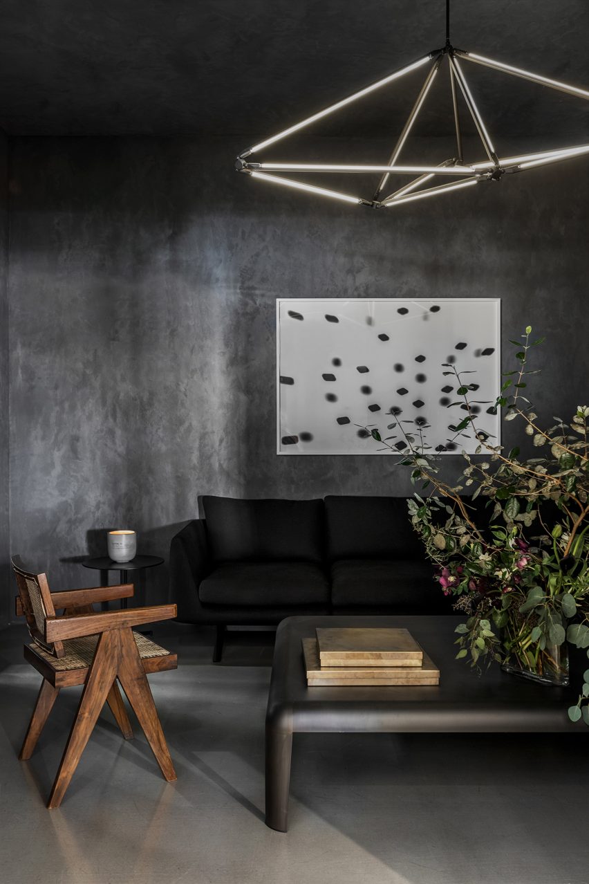 Self-designed office by Nicole Hollis studio