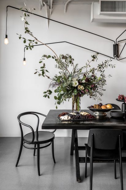 Self-designed office by Nicole Hollis studio