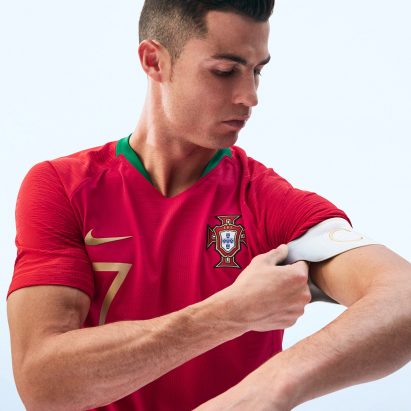 Portugal’s World Cup 2018 strip celebrates the team’s victory in Europe