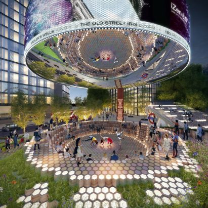 Winning concepts revealed for "iconic gateway" at London's Old Street