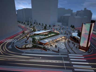 Winning concepts revealed for "iconic gateway" at London's Old Street