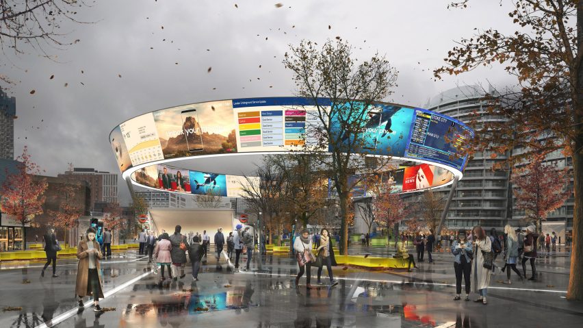Winning concepts revealed for "iconic gateway" at London's Old Street