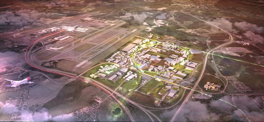 Oslo Airport City by Haptic Architects