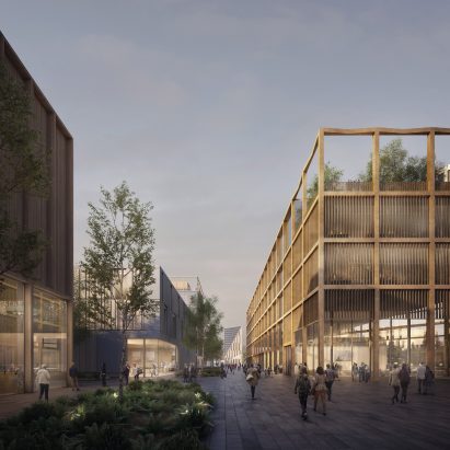 Oslo Airport City by Haptic Architects