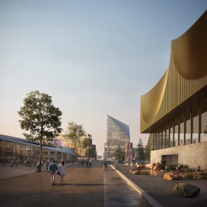 Oslo Airport City by Haptic Architects