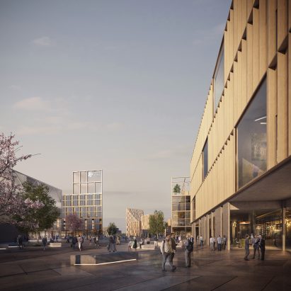 Oslo Airport City by Haptic Architects