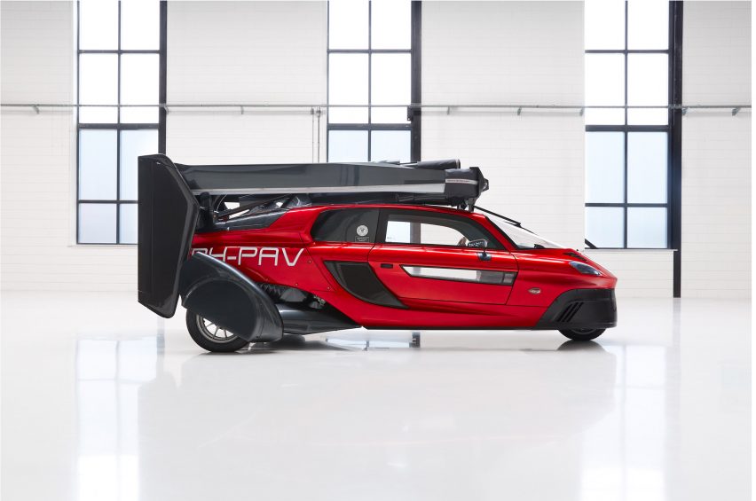 Pal-V presents "world's first" certified commercial flying car