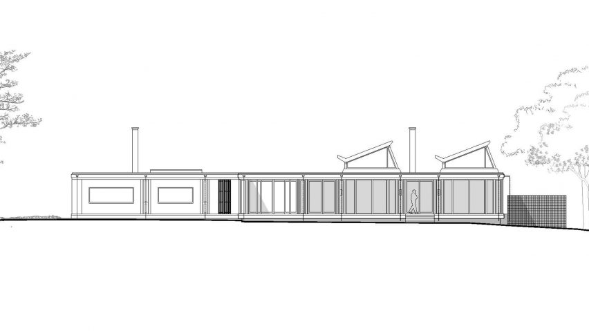 Pound Ridge House by Tsao McKown