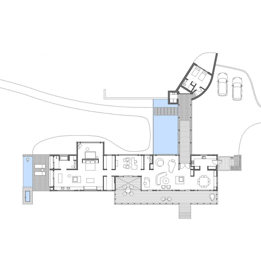 Pound Ridge House by Tsao McKown