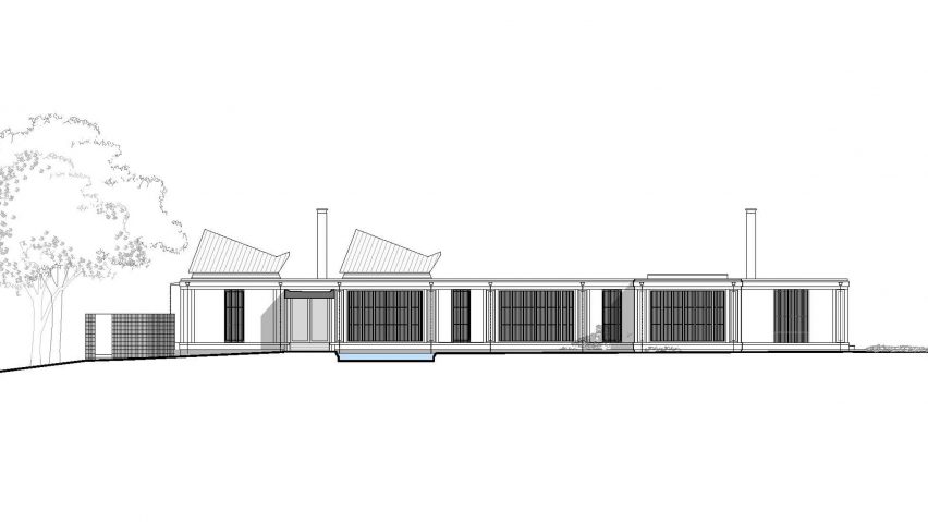 Pound Ridge House by Tsao McKown