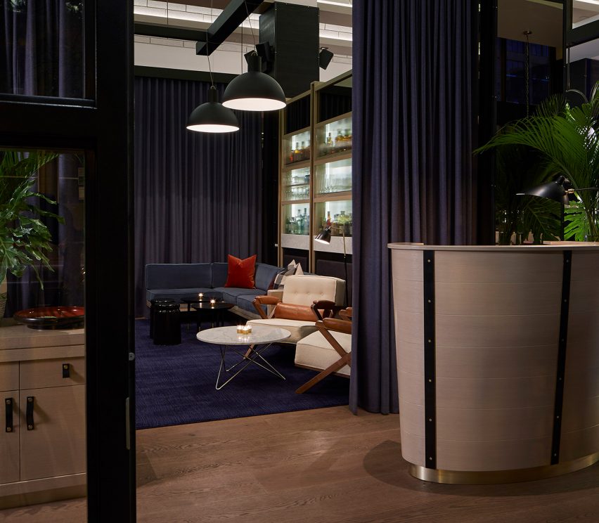 The Proxi restaurant occupies former printing house in Chicago