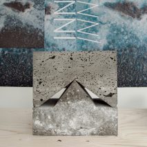 Innriinnri uses volcanic rock from Iceland to create sculptural table