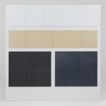 Benjamin Hubert designs flexible shelving made from Kvadrat’s recycled textile material