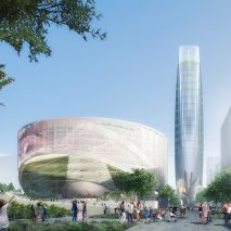 Charenton-Bercy District Masterplan and Tower in Eastern Paris