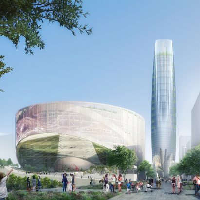 Charenton-Bercy District Masterplan and Tower in Eastern Paris