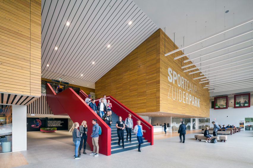 Sportcampus Zuiderpark by FaulknerBrowns
