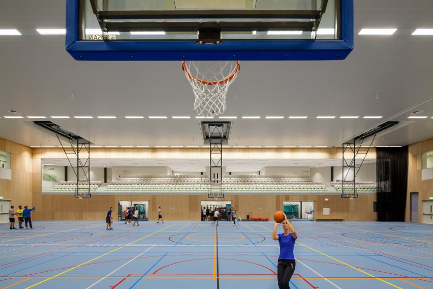 Sportcampus Zuiderpark by FaulknerBrowns