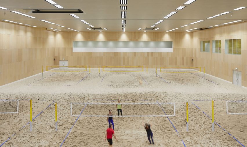 Sportcampus Zuiderpark by FaulknerBrowns
