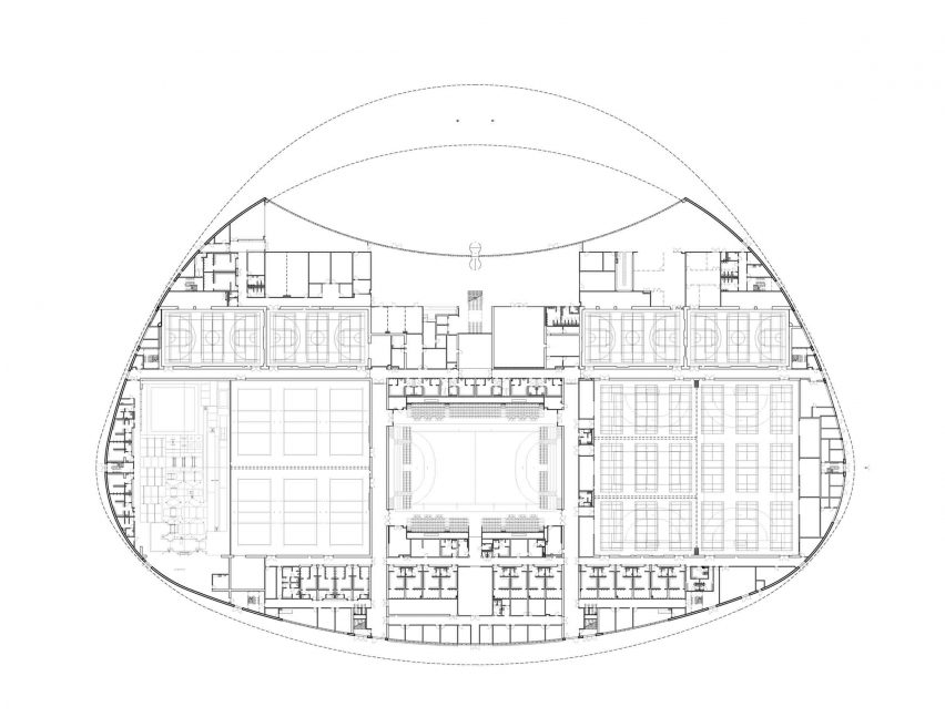 Sportcampus Zuiderpark by FaulknerBrowns