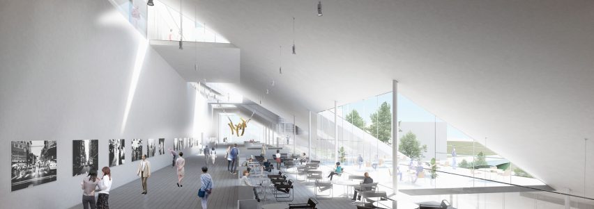 Taoyuan Museum of Art in Taiwan, designed by Riken Yamamoto & Field Shop and Joe Shih Architects