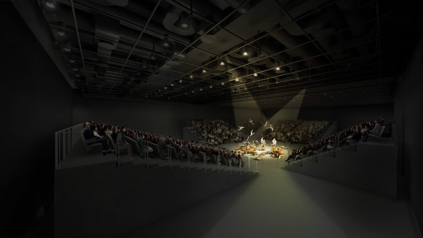 The theatre at The Shed