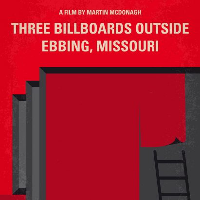 Three Billboards Outside Ebbing, Missouri minimal move poster