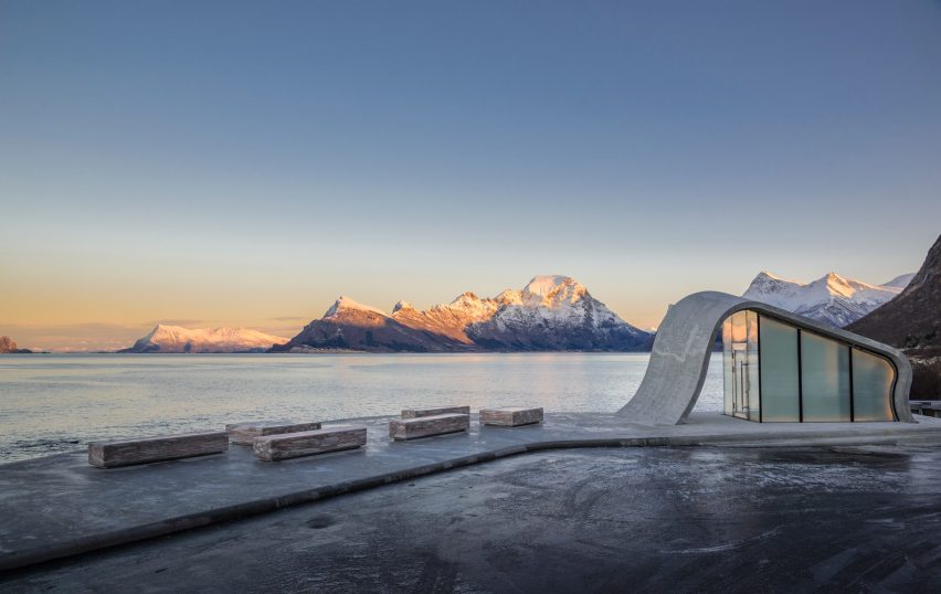 Ureddplassen (Norwegian Scenic Route) by Haugen/Zohar Arkitekter