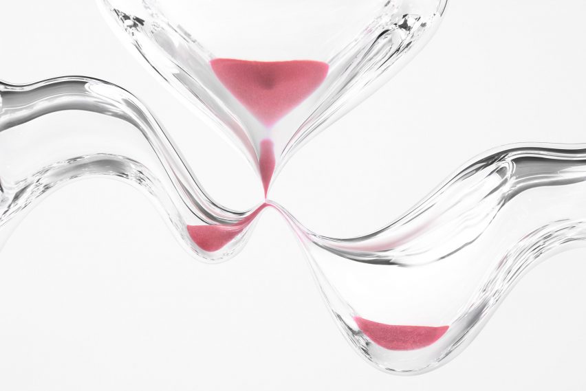 Nendo aims to "design time" with collection of unconventional hourglasses