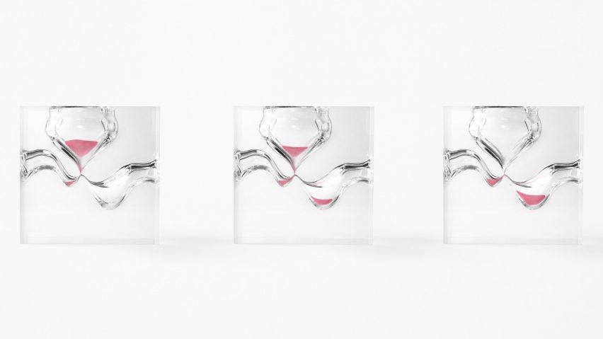 Nendo aims to "design time" with collection of unconventional hourglasses