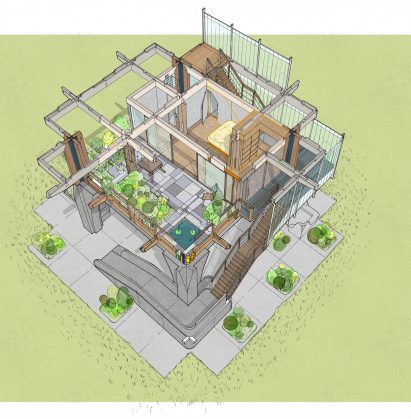 Matt Lucraft's Dagenham Breach Housing Co-operative is a plan for a settlement of self-built and customisable homes that seeks to tackle the scarcity of affordable housing in the British capital.