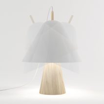Simone Gerbino's design for a hat-inspired lamp was shortlisted for TalentLab, the brand's platform for emerging designers.