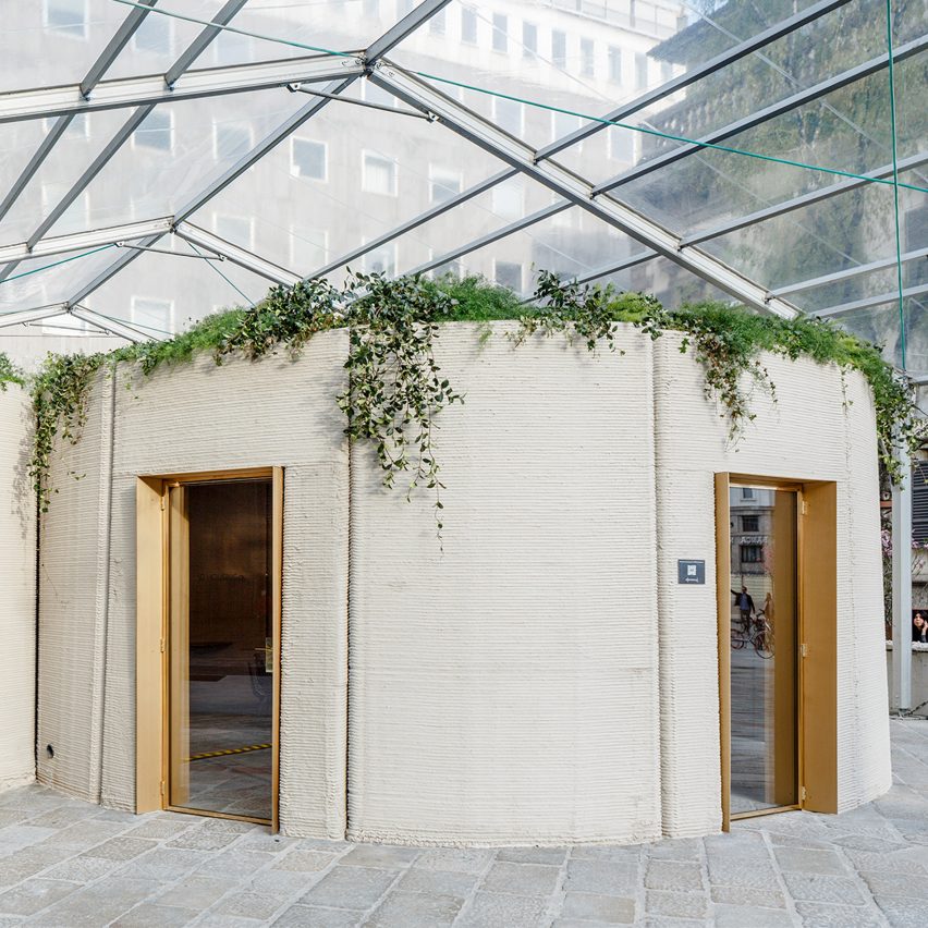 CLS Architetti and Arup use a portable robot to 3D print a house in Milan