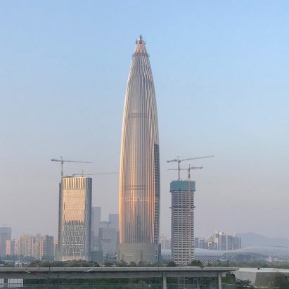 KPF’s bullet-shaped skyscraper nears completion in Shenzhen