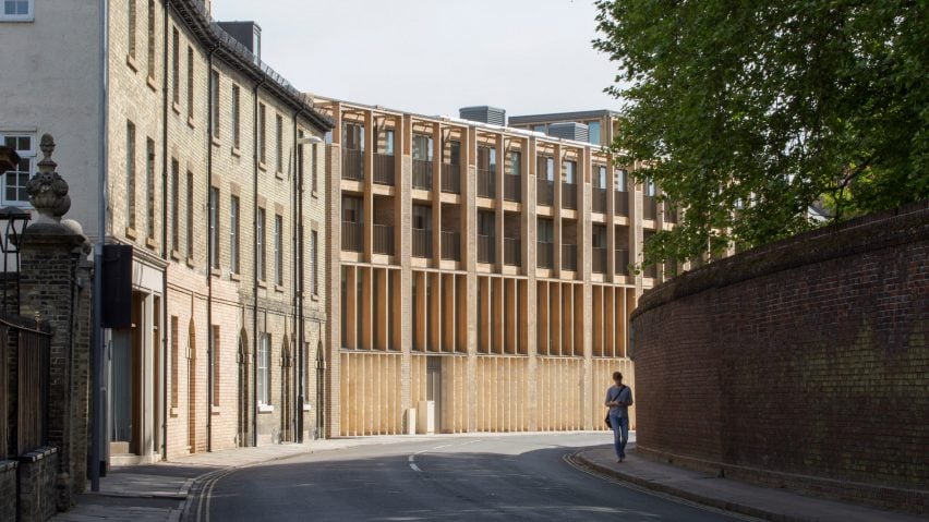 Niall McLaughlin Architects updates Cambridge college using historically appropriate materials