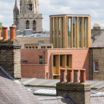 Niall McLaughlin Architects updates Cambridge college using historically appropriate materials