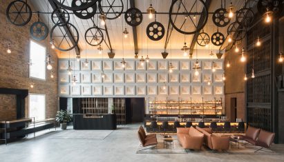 Warehouse hotel designed by Asylum and Zarch Collaboratives