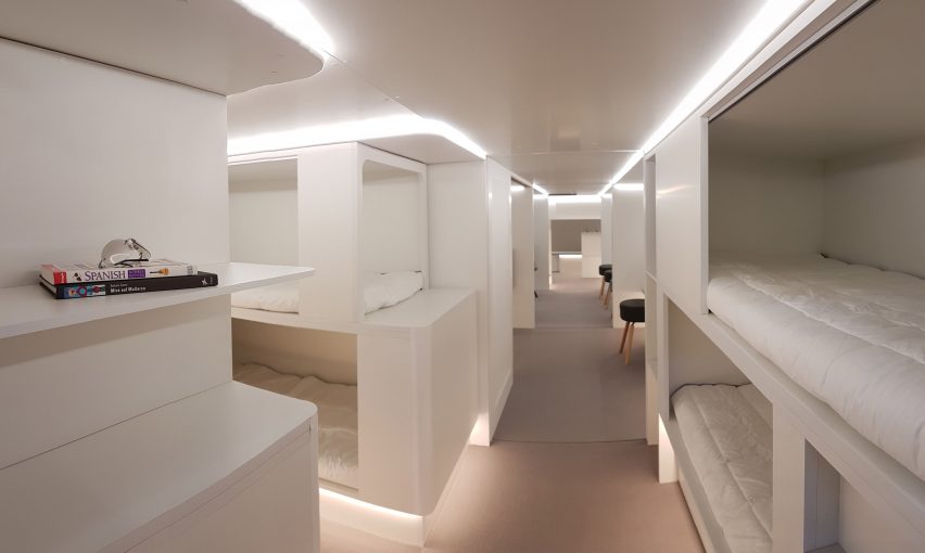 Airbus debuts bunk-bed designs for commercial passenger planes