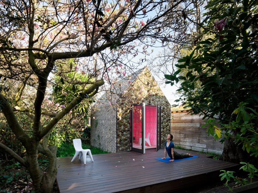 Cabin of 3D printed curiosities by Emerging Objects