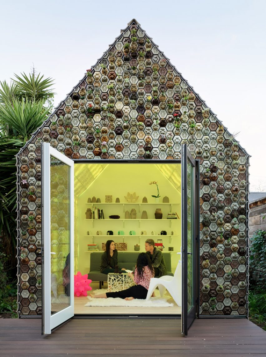 Cabin of 3D printed curiosities by Emerging Objects
