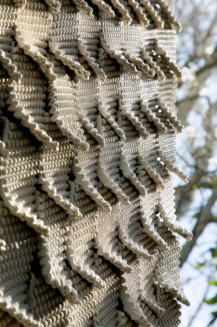 Cabin of 3D printed curiosities by Emerging Objects