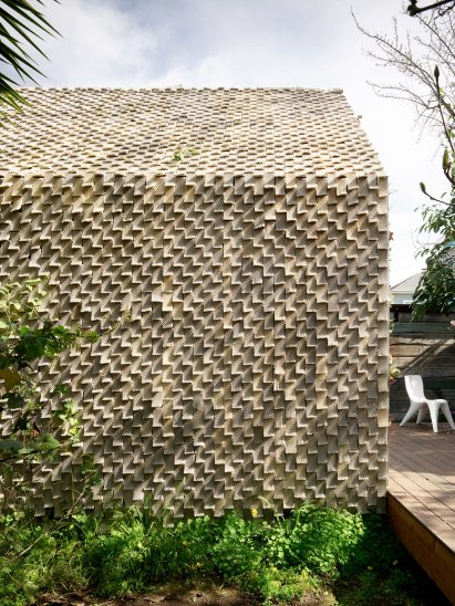 Cabin of 3D printed curiosities by Emerging Objects
