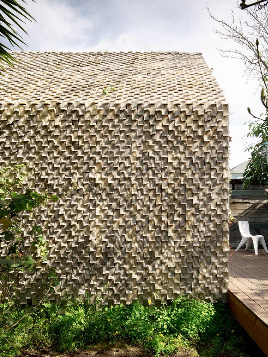 Cabin of 3D printed curiosities by Emerging Objects