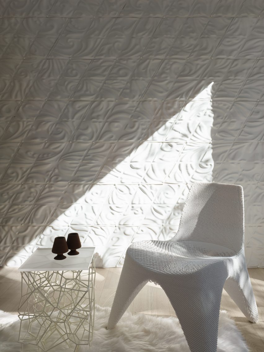 Cabin of 3D printed curiosities by Emerging Objects